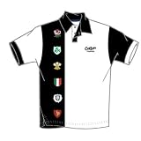 COTTON TRADERS Short Sleeve Rugby 6 Nations Polo (AE10220), XL