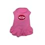 Pink Flying Heart Dog Dress - S (3 - 5 lbs.)