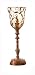 Torchiere Table Lamp with Antique Glass Shade From CBK Lighting