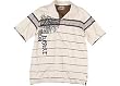 Modern Culture Horizontal Stripe Polo With Design