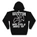 Led Zeppelin 1977 American Tour Black Mens Hoodie Sweatshirt