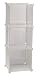 Storage Solutions 0404PFR6 13-Inch 3-Cube Storage Unit, Frost