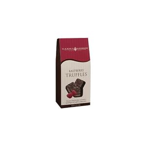 Harry London Raspberry Truffle Gable Box (Economy Case Pack) 5.5 Oz Box (Pack of 6) by Harry London
