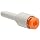 SMC KQ2 Series Polybutylene Terephthalate Push-to-Connect Tube Fitting, Plug-in Reducer, Tube OD, White (Removed)