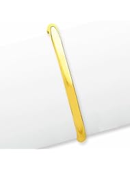 Genuine 14K Yellow Gold 3/16 Oversize High Polished Hinged Bangle Bracelet 5 Grams Of Gold 100% Satisfaction Guaranteed.