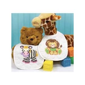 Dimensions-Stamped-Cross-Stitch-Baby-Express-Bibs