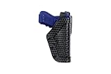 Uncle Mike's Mirage Basketweave Nylon Pro-2 Dual Retention Duty Jacket Holster (21, Right Hand)