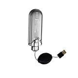 Einziehbares USB Kabel f�r Sony Walkman NW-E005F mit Hot Sync und aufladen Einsatzm�glichkeiten  von Gomadic mit TipExchange Technology