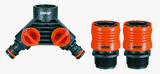 Claber 8599 Double Faucet Connector