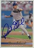 Dave Eiland, San Diego Padres, 1993 Upper Deck Autographed Card