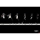 Michael Jackson (Moonwalk) Music Poster Print - 24" X 36" Collections Poster Print, 36x24 Poster Print, 36x24
