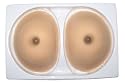 Beauty Form Silicone Breast With Raised Brown Nipple