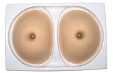 Beauty Form Silicone Breast With Raised Brown Nipple