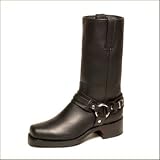 Men Shoes FRYE-87250- BELTED HARNESS 12R BLACK SIZE 12 by FRYE