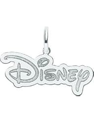 Sterling Silver Licensed Disney Logo Charm Jewelry New