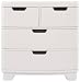 Bloom Luxo Dresser - White Frame With White Drawers-Coconut White