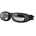 Bobster Piston Motorcycle Goggles Amber