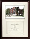 Graduate- Michigan State University, Union Framed Lithograph With Diploma Opening