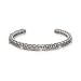 Sparkling Seven Stone Designer Style Vintage Cuff Bracelet