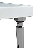KOHLER Kathryn Octagonal Metal Legs, Vibrant Brushed Nickel #6839-BN
