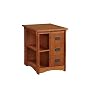 Powell "Mission Oak" Magazine Cabinet Table