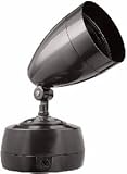 RAB Lighting HBHH100HQTB Black HID Floodlight with Hood 100W Metal Halide quad tap