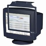 Privacy Antiglare, Antistatic, Antiradiation CRT Monitor Filter, 17, Black by Innovera