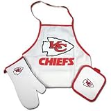 Americans Sport's Kansas City Chiefs Grilling Apron Set