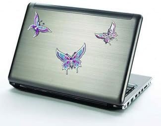 3-D Bright Stickers for tablets and laptops - Butterflies