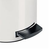 JML Brabantia Pedal Bin, 30litre, Brilliant Steel