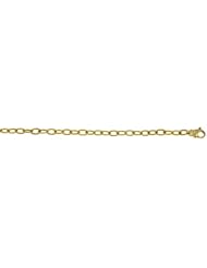 18K Gold Green Textured 3.6mm Bracelet 7 Inch