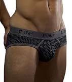 C-IN2 Men's Printed Pop Color Lo No Show Profile Brief