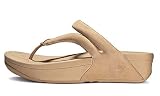 FitFlop Women’s Whirl Sandal Maple Sugar Size 8 : Toning Sandals. Picture