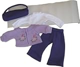 Fits American Girl Dolls Yoga Outfit   18 Inch Doll Clothes clothing Includes 18 Accessories