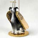 Greyhound (Gray) Angel Ornament