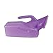 DMI Female Portable Urinal Bottle with Leak-Resistant Lid, Lightweight Shatter-Resistant Plastic, 1 Quart Capacity, Autoclavable, Purple