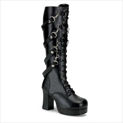 Womens Demonia Gothika209 18 Combat Boots