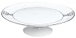 Vera Wang by Wedgwood Imperial Scroll 10.5-Inch Footed Cake Stand