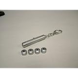 Super Micro Red Laser Pointer Keychain 5 in 1