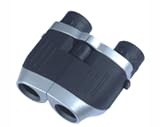 GSI Deluxe 8-20x25 Compact Folding Roof Prism Binoculars - Case and Cleaning Cloth Included - For Sports, Concerts, Surveillance, Travel Etc