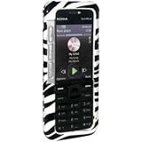 New Amzer Zebra Print Snap-On Crystal Hard Case For Nokia Xpressmusic 5310 Ingenious Designed