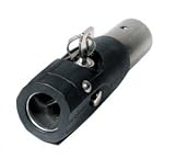 Produkt-Bild: Deichselanschluss Weber mit Schloss f&uuml;r Alu-Deichsel Monz 28,6 mm Au&szlig;en&Oslash;