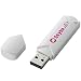 ELECOM USB������ Stylo (�X�e�B��) / �z���C�g 8GB MF-AWU208GWH