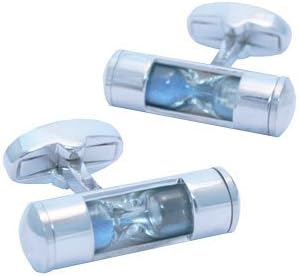 Sand Glass Egg Timer Cufflinks | Cuffs & Co