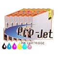 EPSON STYLUS PHOTO R200 R220 R300 R320 R340 RX500 RX600 COMPATABLE INK 1 SET OF 6