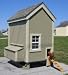 6x8 Colonial Gable Chicken Coop