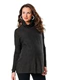 IMAGE OF A Pea in the Pod Collection: Long Sleeve Boyfriend Fit Maternity Sweater