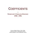Coefficients: Webster's Timeline History, 1994 - 1996