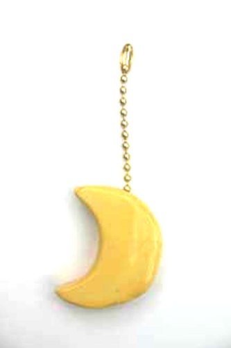 Ceiling Fan Pull Chain: Yellow Moon