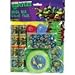 Amscan Awesome TMNT Mega Mix Birthday Party Favors Value Pack (48 Piece), 11.3 x 8.3